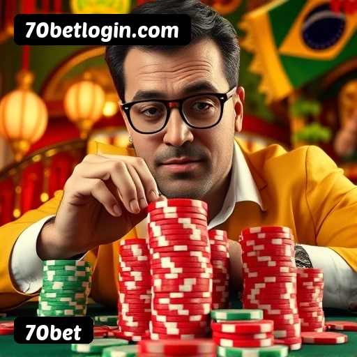 Dealers profissionais da 70bet